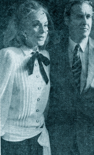 Hjordis Niven and David Niven Jr, 1983