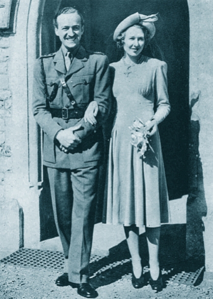 1940, David and Primmie Niven