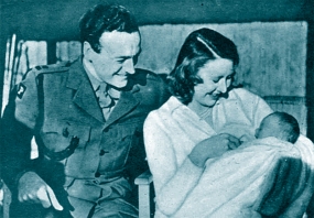 David and Primmie Niven, 1943
