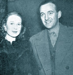 Primmie and David Niven, 1944