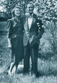 David and Primmie Niven, 1945